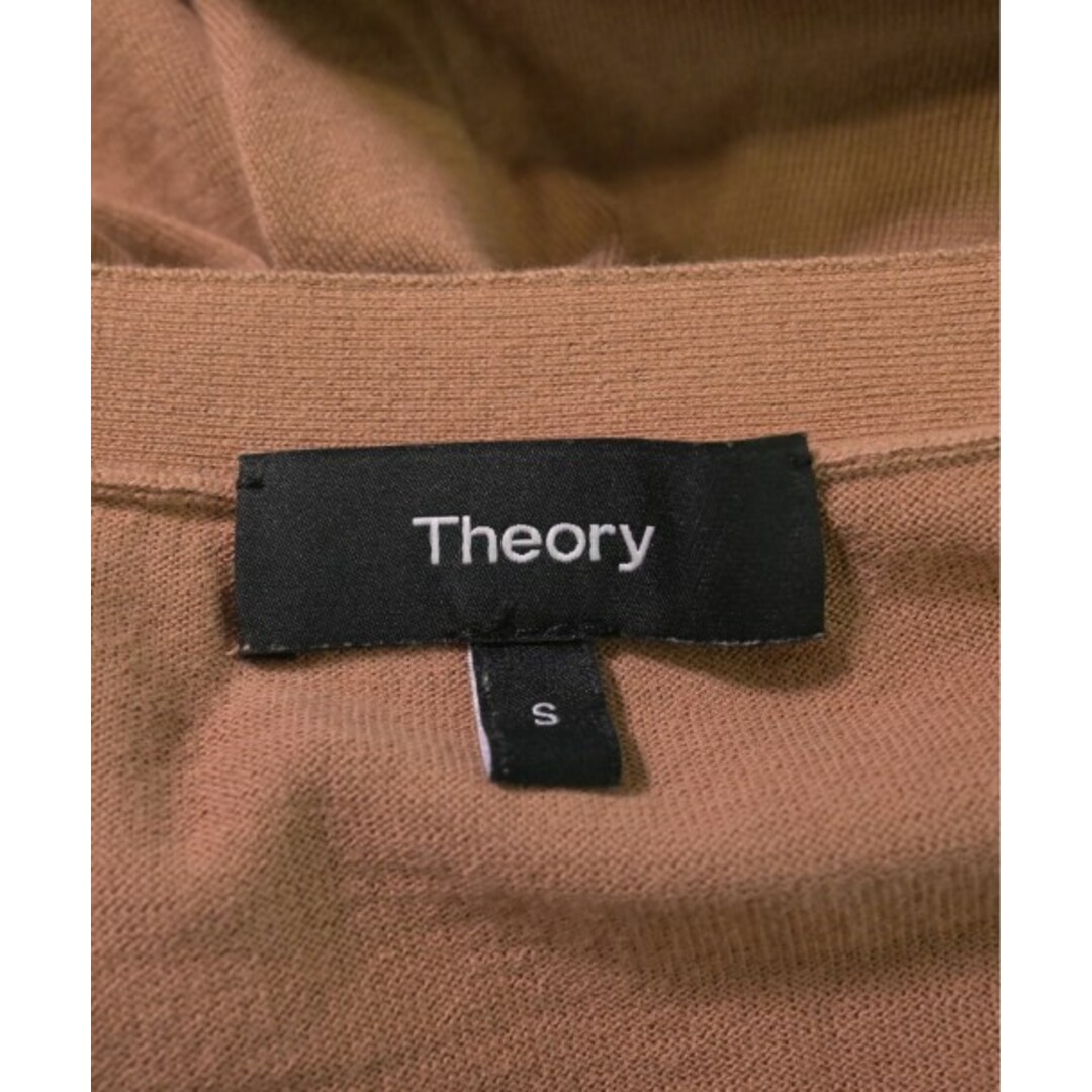 theory(セオリー)のTheory セオリー カーディガン S 茶 【古着】【中古】 レディースのトップス(カーディガン)の商品写真