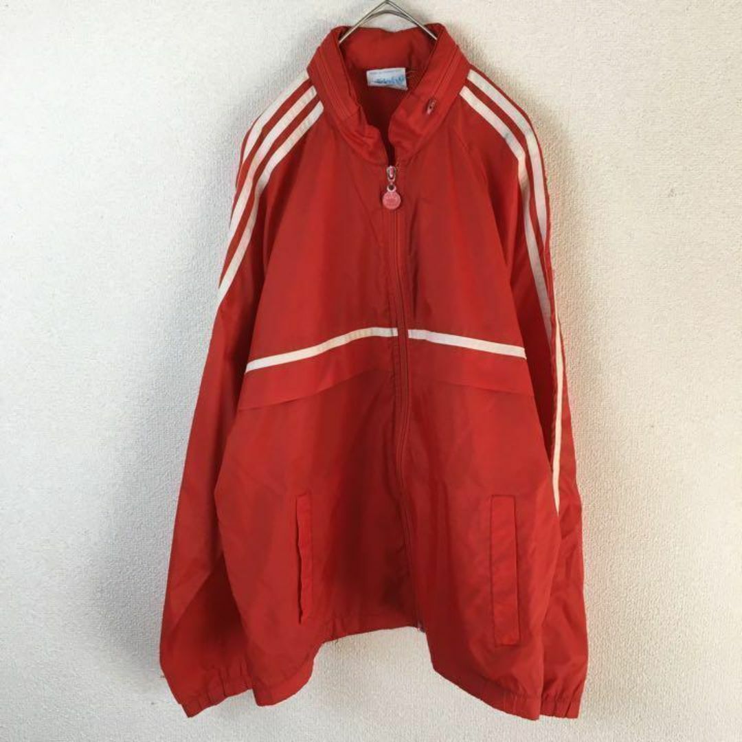 adidas(アディダス)のX1アディダス70s ナイロンジャンパーフード　ヴィンテージ　アウター　Mメンズ メンズのトップス(ジャージ)の商品写真