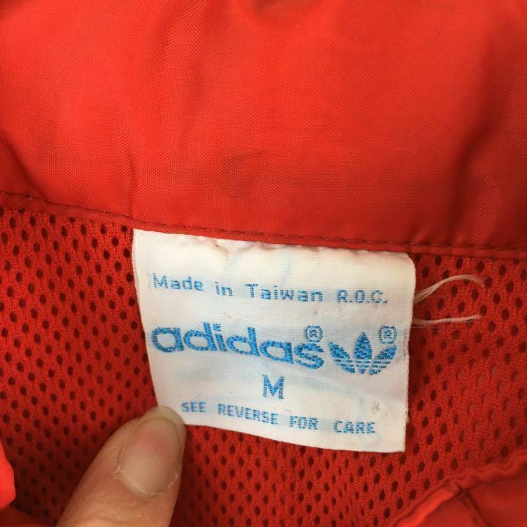 adidas(アディダス)のX1アディダス70s ナイロンジャンパーフード　ヴィンテージ　アウター　Mメンズ メンズのトップス(ジャージ)の商品写真