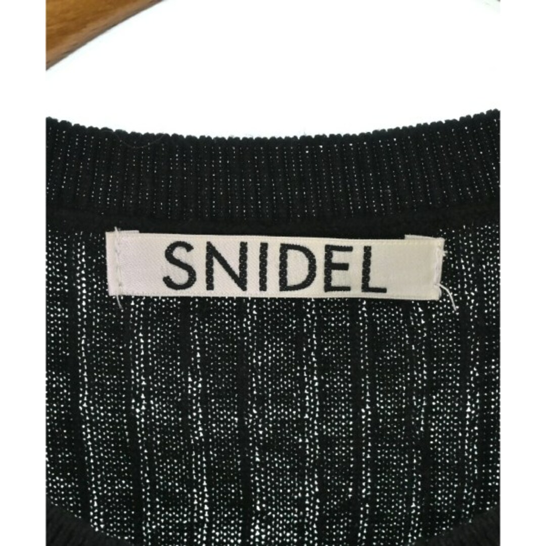 SNIDEL(スナイデル)のSNIDEL スナイデル ベスト/ノースリーブ F 黒 【古着】【中古】 レディースのトップス(ベスト/ジレ)の商品写真