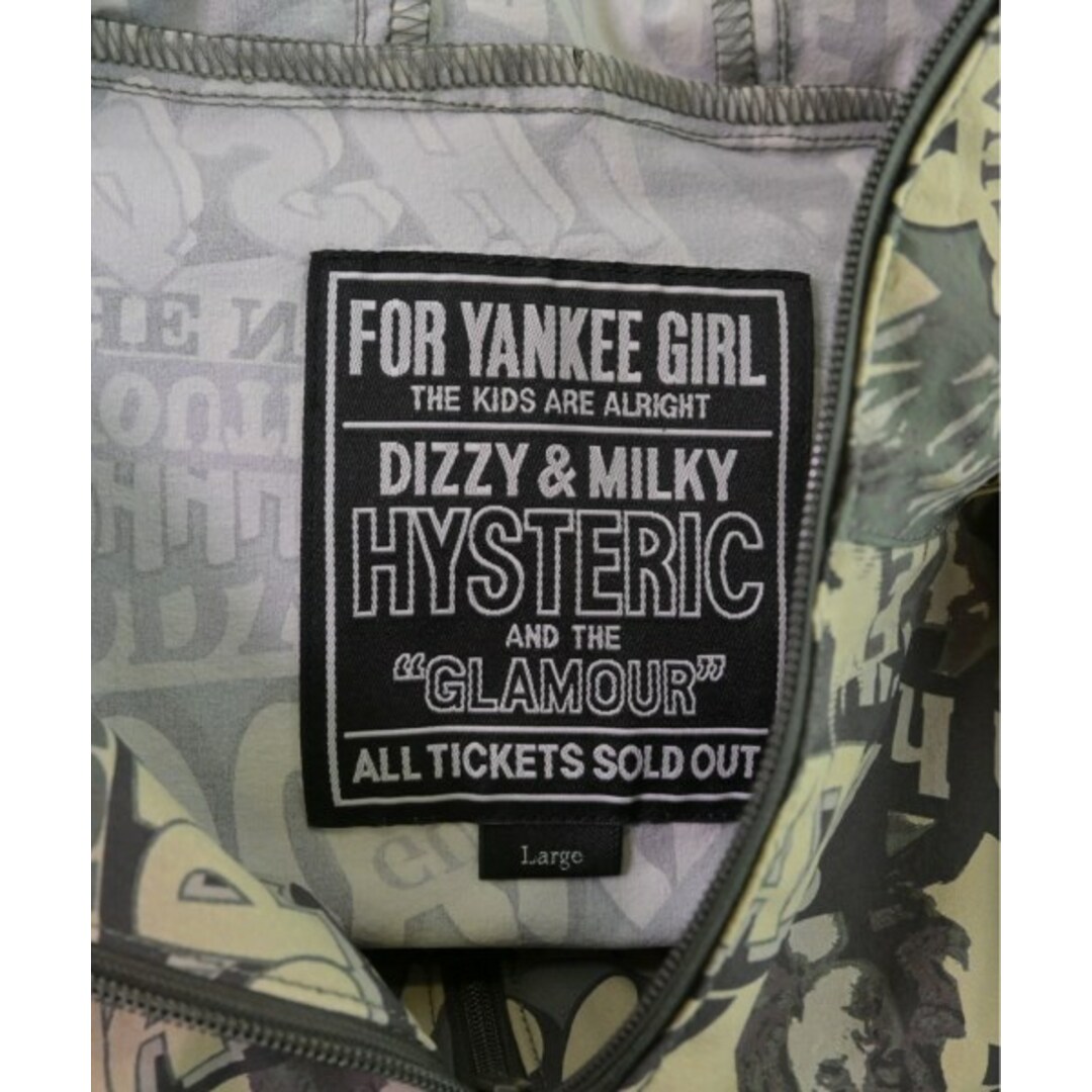 HYSTERIC GLAMOUR(ヒステリックグラマー)のHYSTERIC GLAMOUR ブルゾン L ベージュ(総柄) 【古着】【中古】 メンズのジャケット/アウター(その他)の商品写真