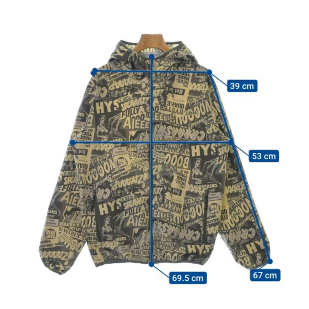 HYSTERIC GLAMOUR(ヒステリックグラマー)のHYSTERIC GLAMOUR ブルゾン L ベージュ(総柄) 【古着】【中古】 メンズのジャケット/アウター(その他)の商品写真