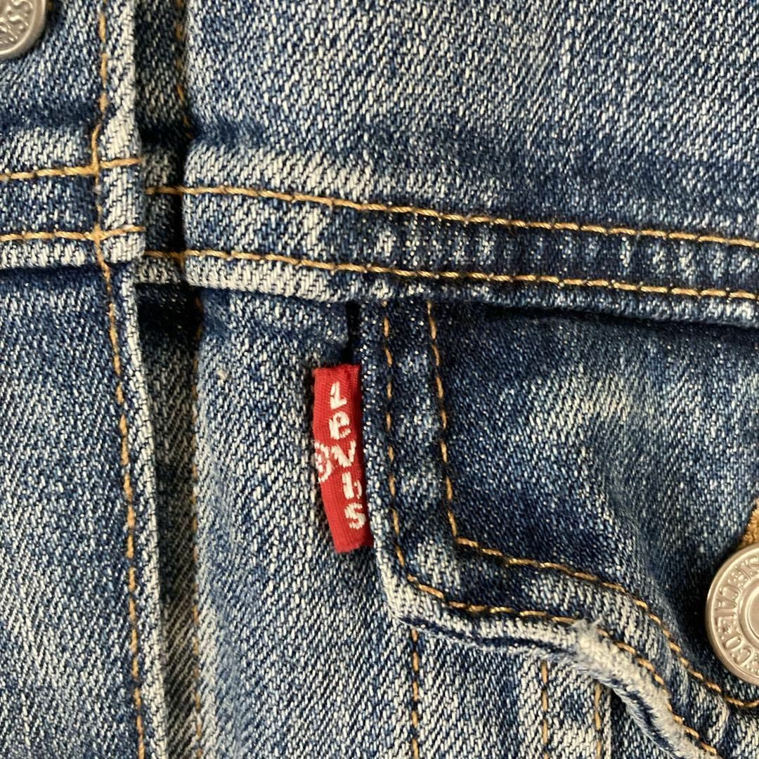 Levi's(リーバイス)のM3 リーバイス　デニムジャケット　アウター　グランジ　Mレディース レディースのジャケット/アウター(Gジャン/デニムジャケット)の商品写真