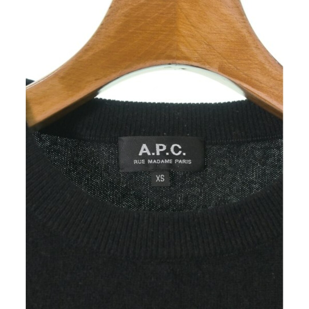 A.P.C. アーペーセー ニット・セーター XS 黒 【古着】【中古】 レディースのトップス(ニット/セーター)の商品写真