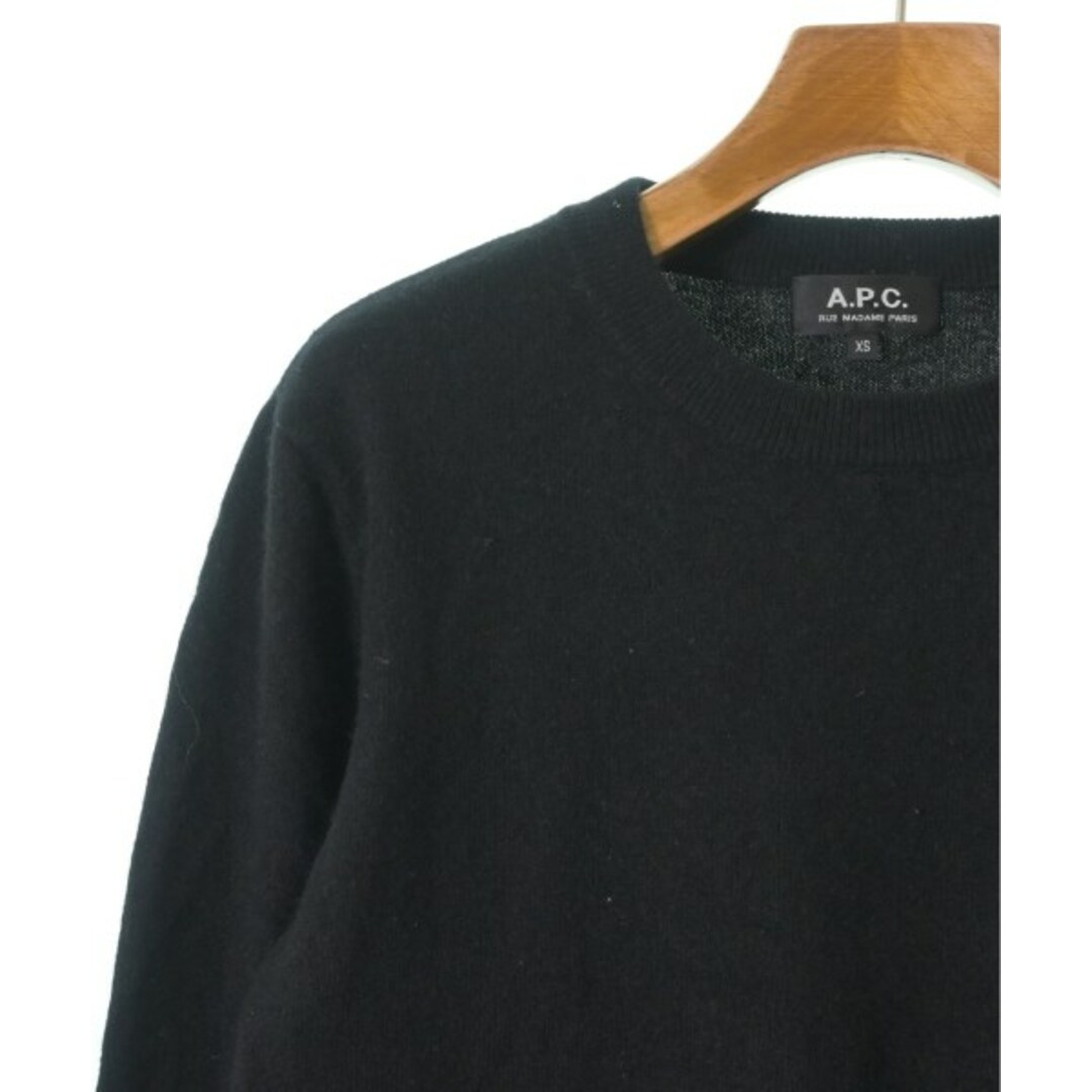 A.P.C. アーペーセー ニット・セーター XS 黒 【古着】【中古】 レディースのトップス(ニット/セーター)の商品写真