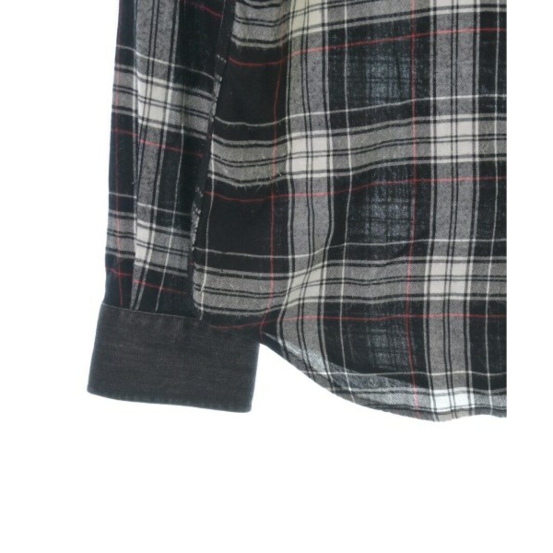 DIESEL(ディーゼル)のDIESEL ディーゼル カジュアルシャツ S 黒x白x赤(チェック) 【古着】【中古】 メンズのトップス(シャツ)の商品写真