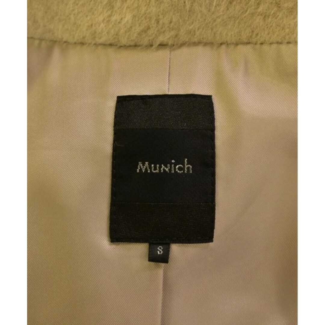 MUNICH(ミューニック)のMUNICH ミューニック チェスターコート S ベージュ 【古着】【中古】 レディースのジャケット/アウター(チェスターコート)の商品写真