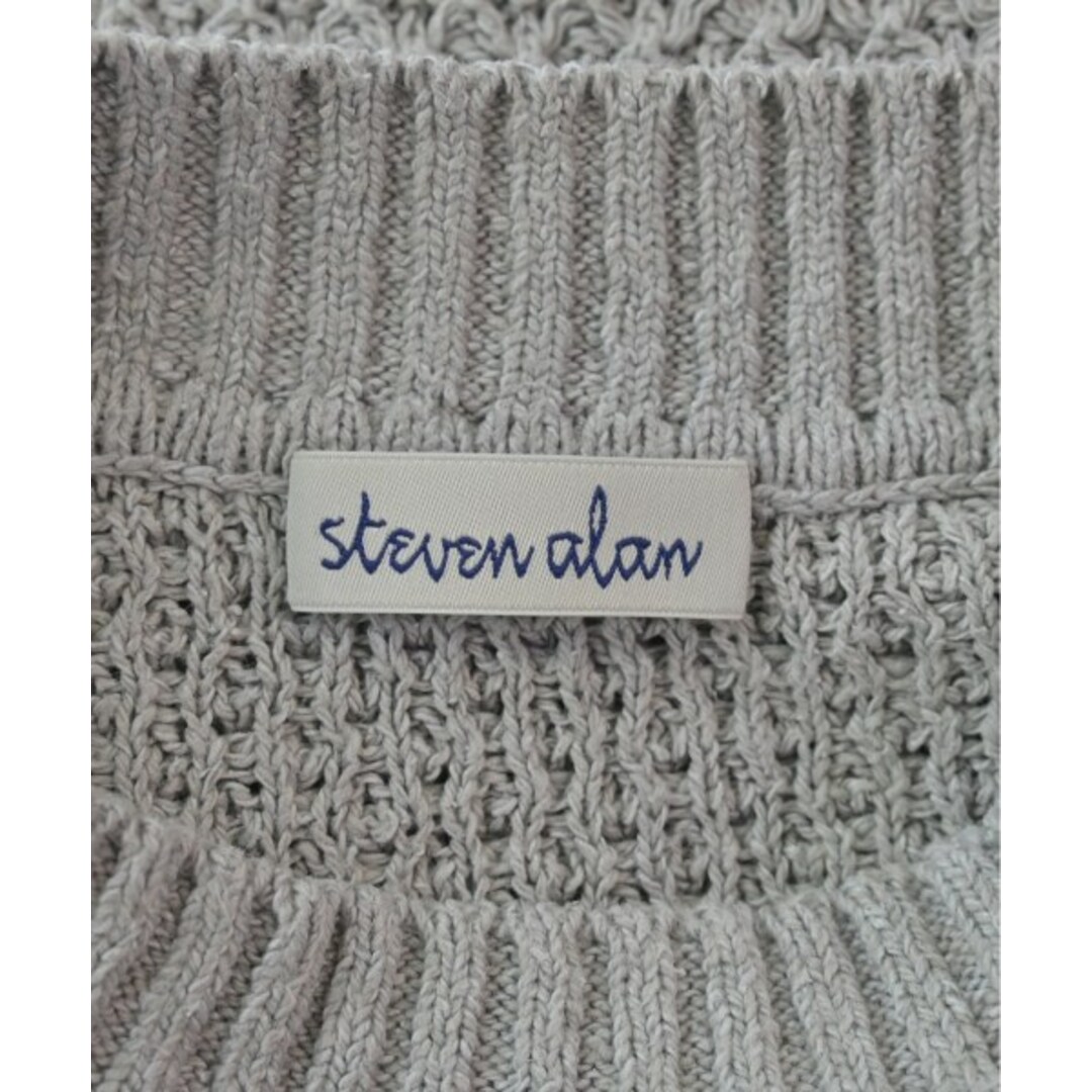 steven alan(スティーブンアラン)のsteven alan ニット・セーター -(XL位) グレー 【古着】【中古】 レディースのトップス(ニット/セーター)の商品写真