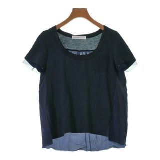 sacai luck サカイラック Tシャツ・カットソー 1(S位) 紺 【古着】【中古】