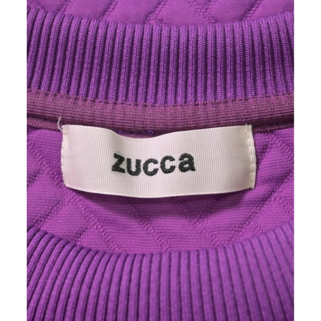 ZUCCa(ズッカ)のZUCCa ズッカ スウェット M 紫 【古着】【中古】 レディースのトップス(トレーナー/スウェット)の商品写真