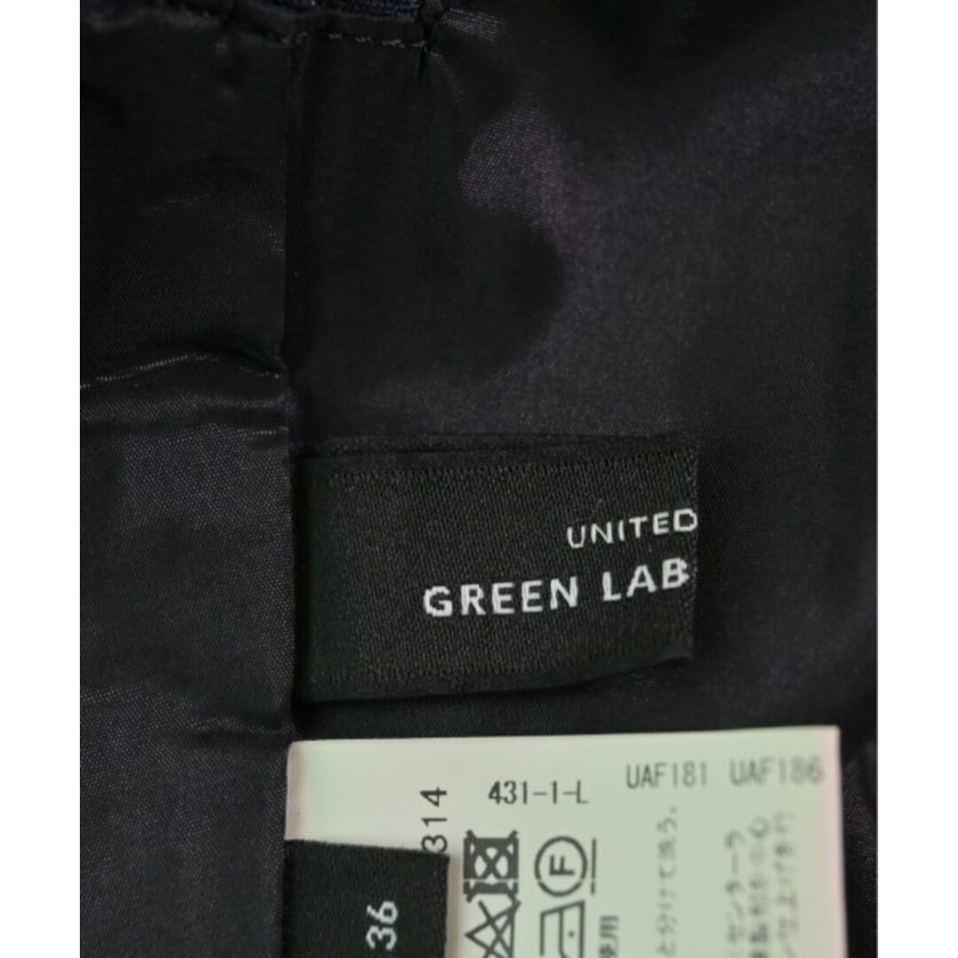 green label relaxing スラックス 36(S位) 濃紺 【古着】【中古】 レディースのパンツ(その他)の商品写真