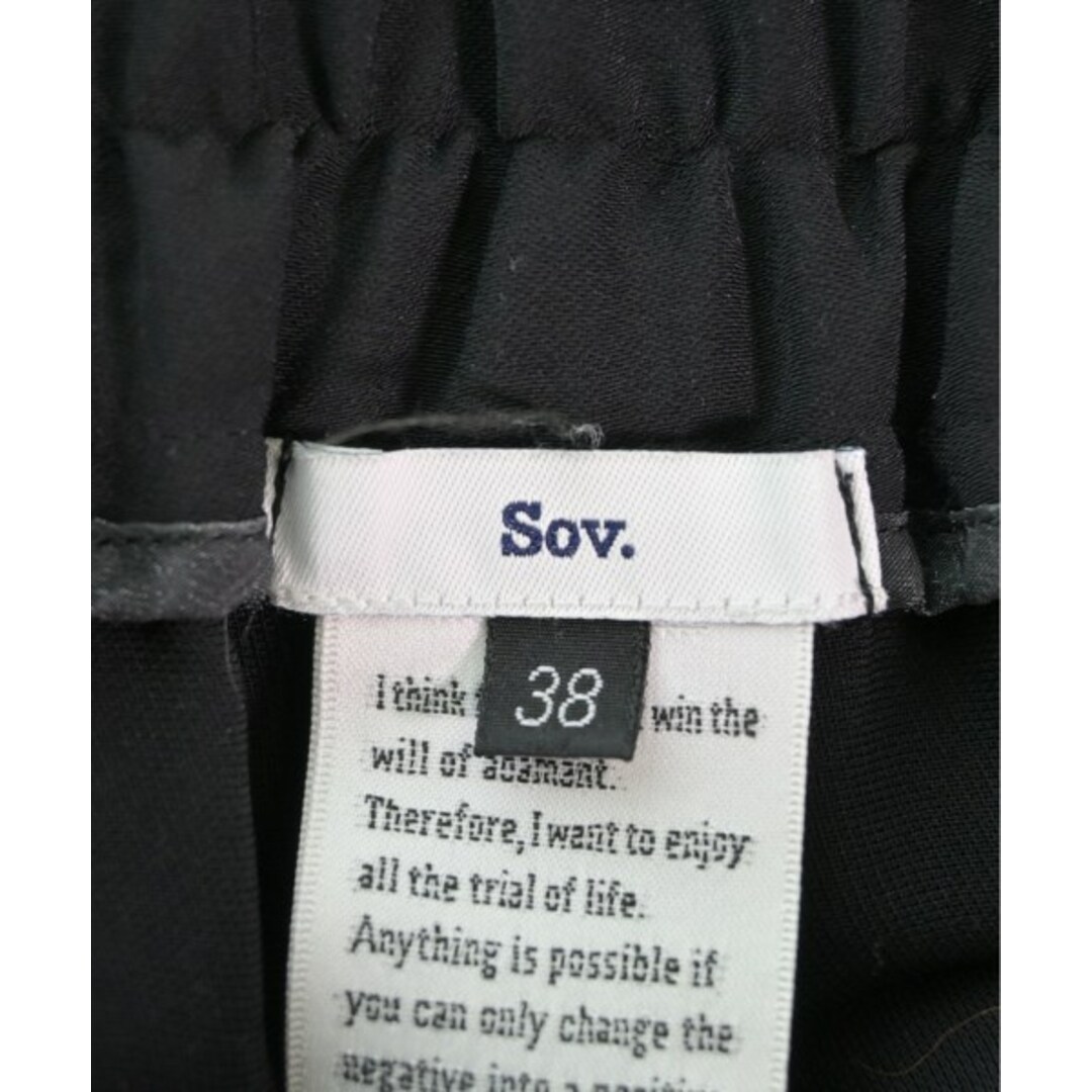 Sov.(ソブ)のSOV. ソブ ショートパンツ 38(M位) 黒 【古着】【中古】 レディースのパンツ(ショートパンツ)の商品写真