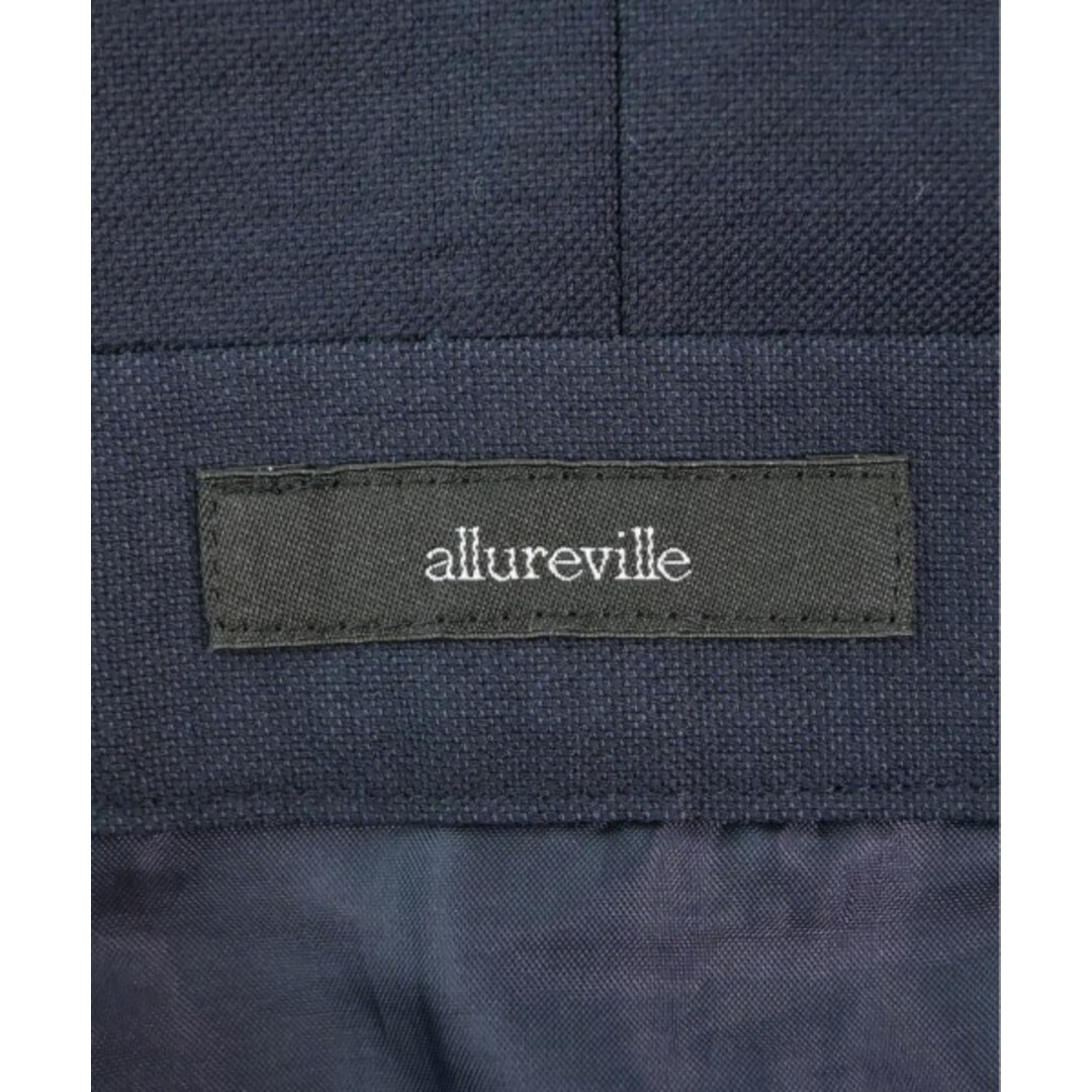 allureville(アルアバイル)のallureville アルアバイル ロング・マキシ丈スカート 1(S位) 紺 【古着】【中古】 レディースのスカート(ロングスカート)の商品写真