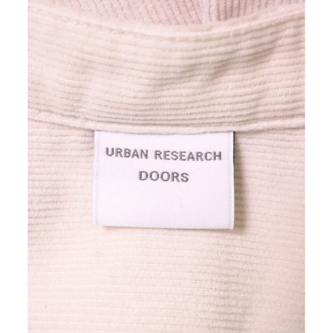 URBAN RESEARCH DOORS(アーバンリサーチドアーズ)のURBAN RESEARCH DOORS シャツワンピース S アイボリー 【古着】【中古】 レディースのワンピース(その他)の商品写真