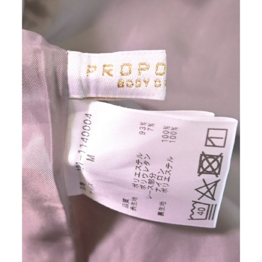 PROPORTION BODY DRESSING(プロポーションボディドレッシング)のPROPORTION BODY DRESSING ワンピース M ベージュ 【古着】【中古】 レディースのワンピース(ひざ丈ワンピース)の商品写真