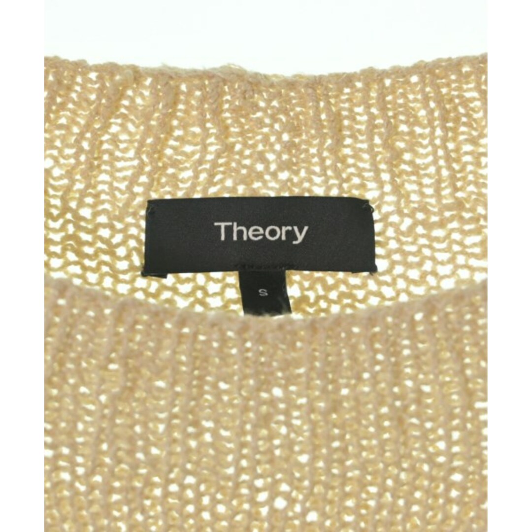 theory(セオリー)のTheory セオリー ニット・セーター S ベージュ 【古着】【中古】 レディースのトップス(ニット/セーター)の商品写真