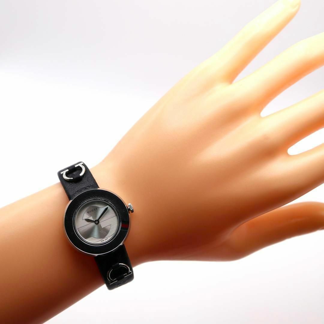 Gucci(グッチ)のGUCCI uプレイ シェリーライン シマ レディース腕時計 543 レディースのファッション小物(腕時計)の商品写真