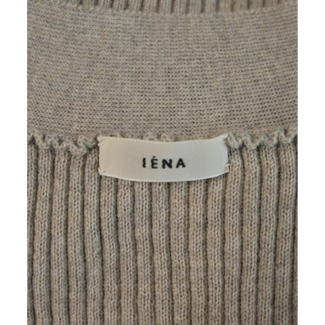 IENA(イエナ)のIENA イエナ ニット・セーター -(S位) ベージュ 【古着】【中古】 レディースのトップス(ニット/セーター)の商品写真