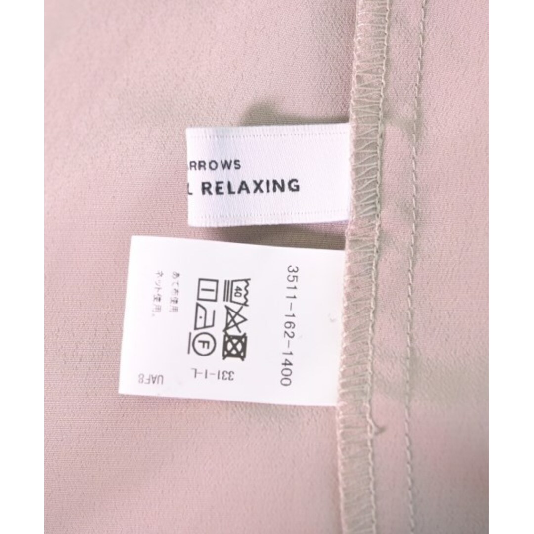 green label relaxing ブラウス F ベージュ 【古着】【中古】 レディースのトップス(シャツ/ブラウス(長袖/七分))の商品写真