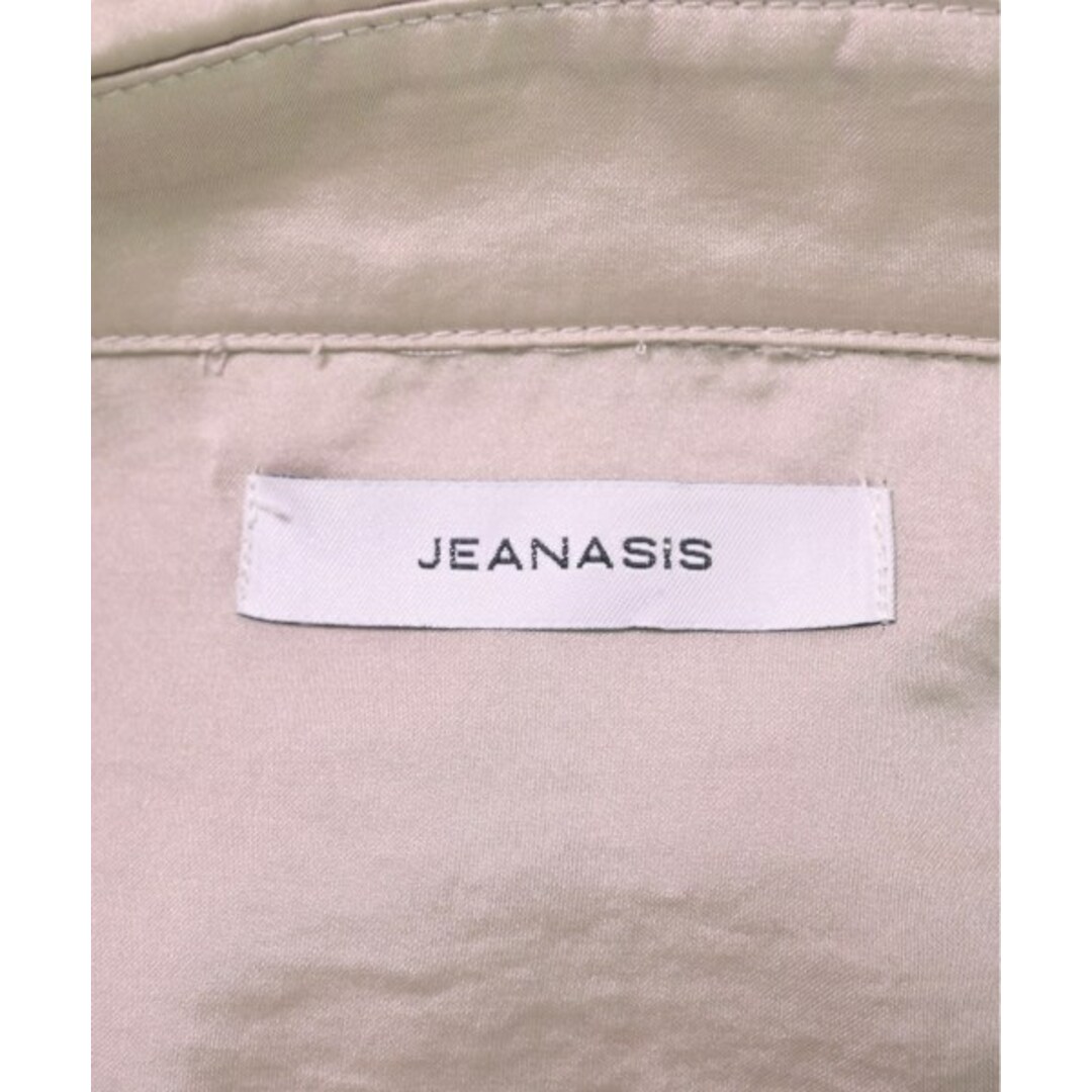 JEANASIS(ジーナシス)のJEANASIS ジーナシス ブラウス F ゴールド 【古着】【中古】 レディースのトップス(シャツ/ブラウス(長袖/七分))の商品写真