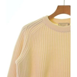 MAISON KITSUNE メゾンキツネ ニット・セーター S アイボリー 【古着】【中古】(ニット/セーター)