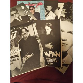 デヴィッドシルビアン/JAPAN FANZINE Bamboo NO11~19(音楽/芸能)