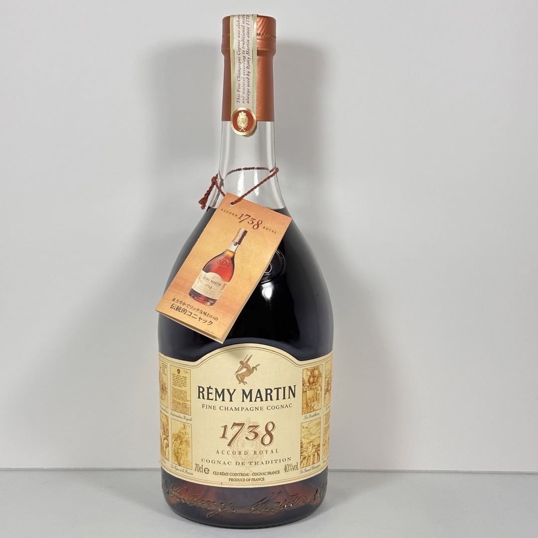 レミーマルタン(レミーマルタン)のREMY MARTIN 1738 ACCORD ROYAL 食品/飲料/酒の酒(ブランデー)の商品写真