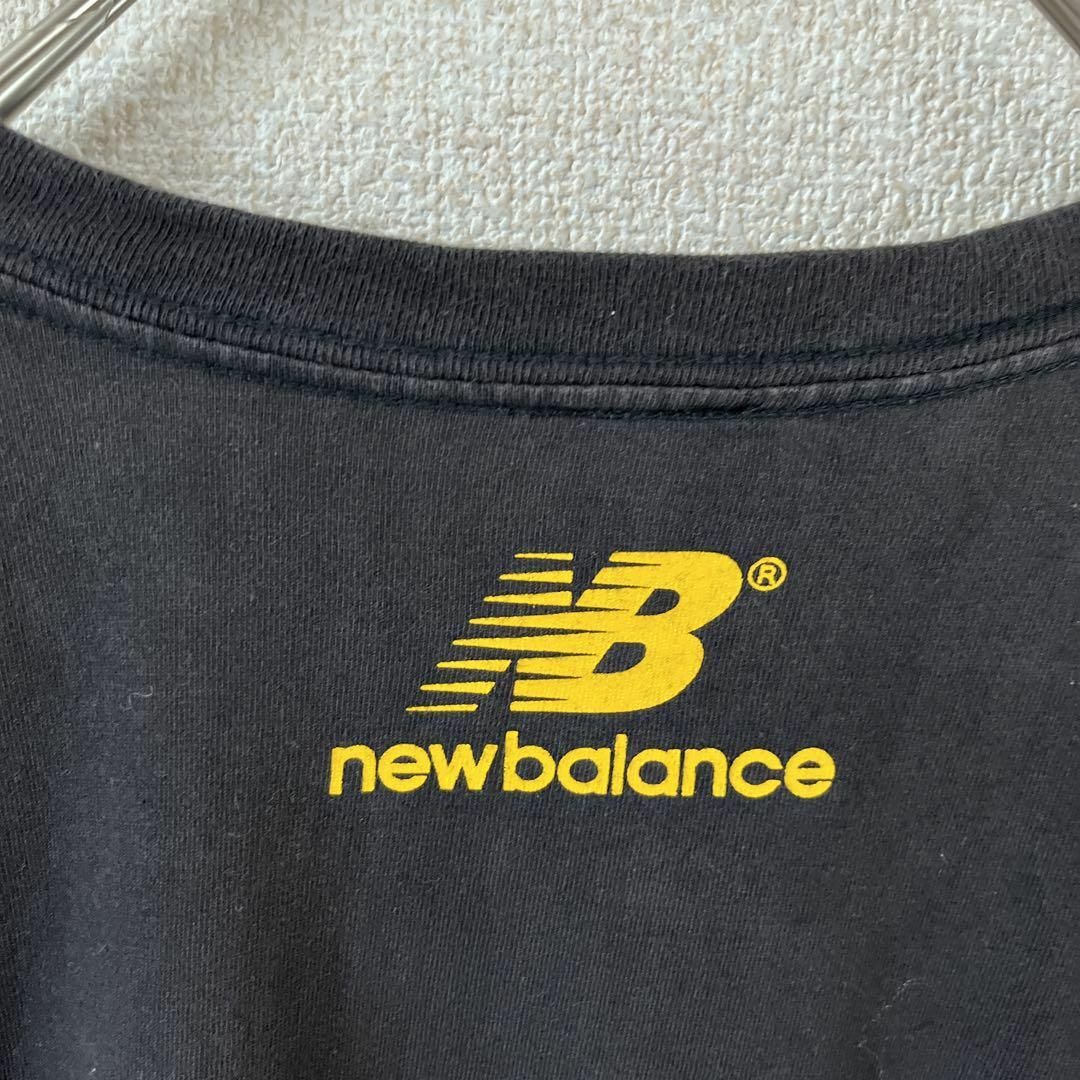 New Balance(ニューバランス)のV3 ニューバランス　tシャツ 半袖　プリントロゴ　黒　Mメンズ　ゆったり メンズのトップス(Tシャツ/カットソー(半袖/袖なし))の商品写真