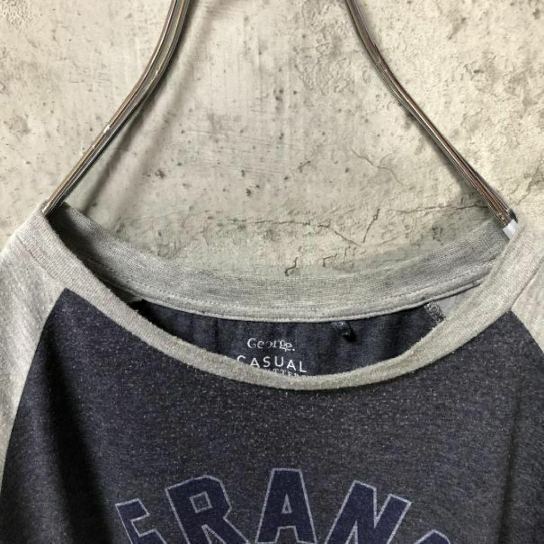 SAN FRANCISCO USA輸入 バイカラー オーバー Tシャツ メンズのトップス(Tシャツ/カットソー(半袖/袖なし))の商品写真