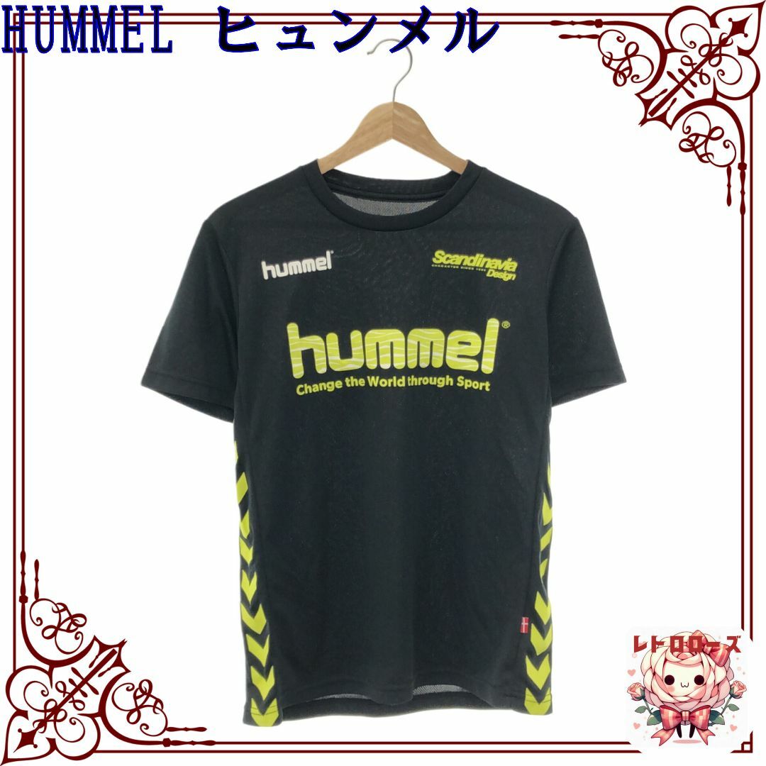 hummel(ヒュンメル)のHUMMEL ヒュンメル トップス Tシャツ カットソー 半袖 英字プリント レディースのトップス(Tシャツ(半袖/袖なし))の商品写真