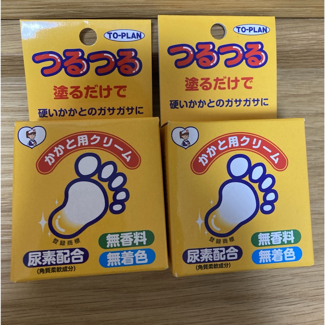 トプラン 薬用かかと用クリーム 110g 2個セット コスメ/美容のボディケア(フットケア)の商品写真