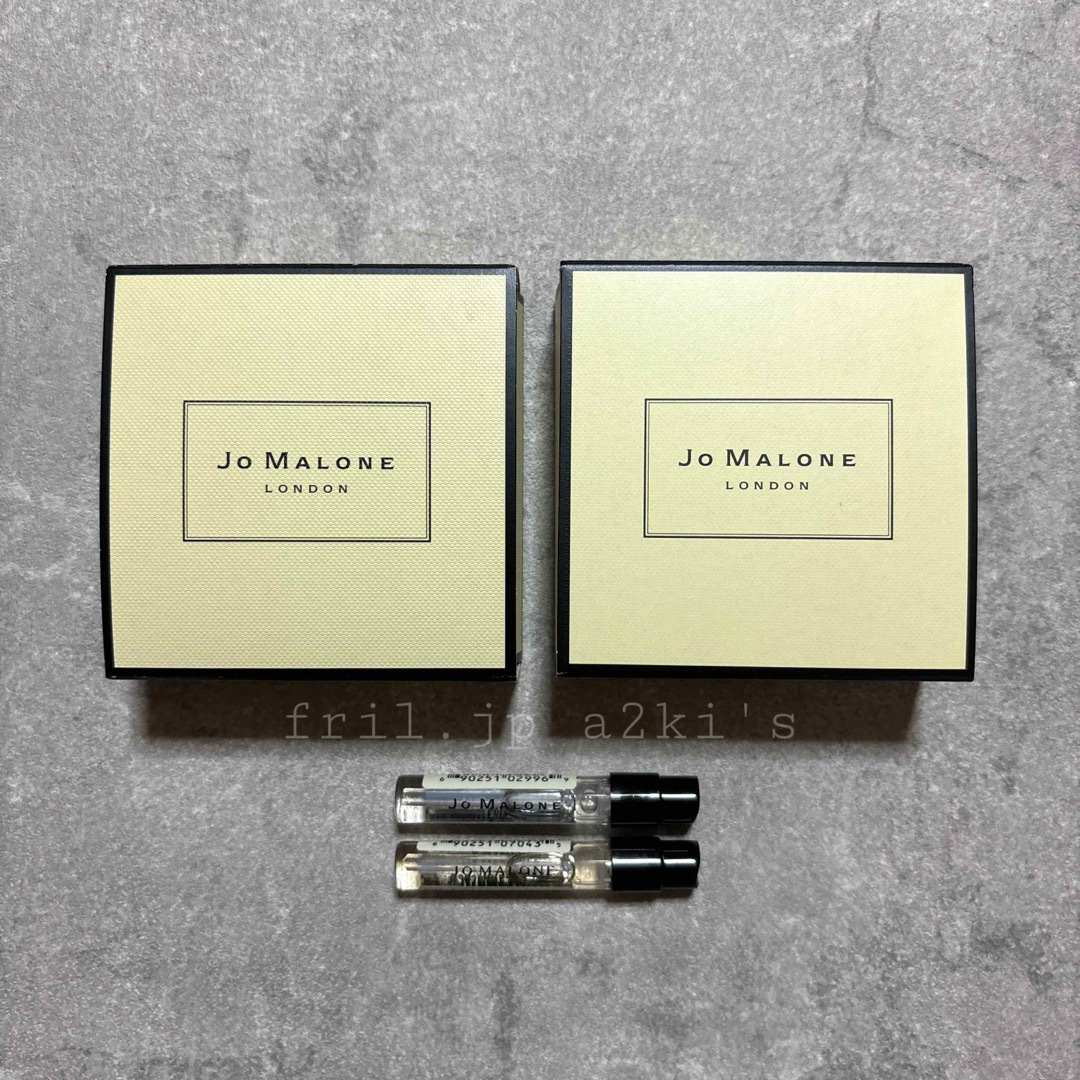 Jo Malone(ジョーマローン)のジョーマローン 香水サンプル ２本 コスメ/美容の香水(ユニセックス)の商品写真