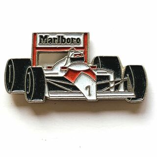 ★33119 フランス雑貨 ピンズ ピンバッジ マルボロ F1 レーシングカー(その他)