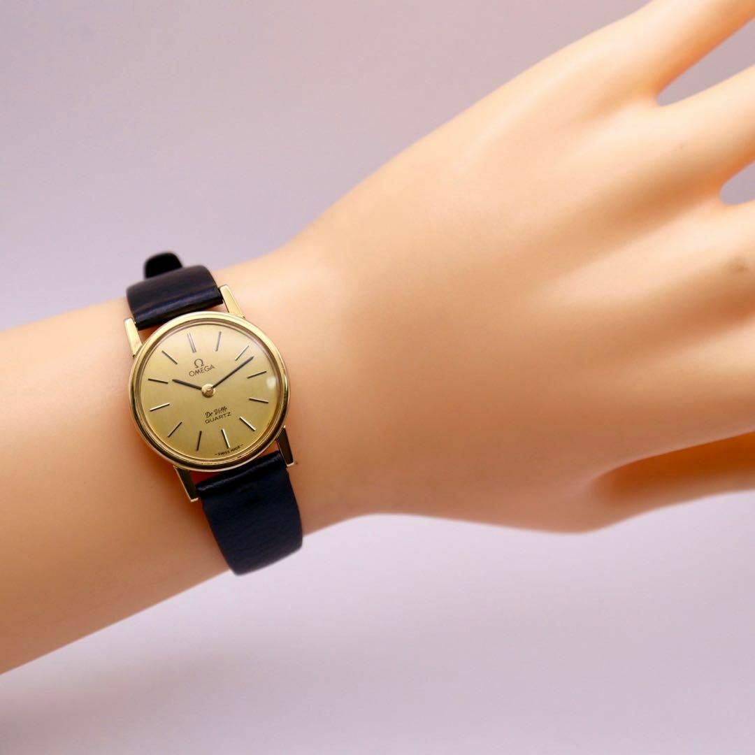 OMEGA(オメガ)の良品 OMEGA De Ville ラウンド ゴールド メンズ腕時計 815 レディースのファッション小物(腕時計)の商品写真