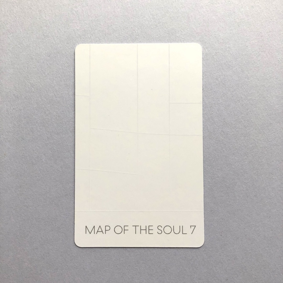 防弾少年団(BTS)(ボウダンショウネンダン)のBTS MAP OF THE SOUL 7 ver.3 公式 ジョングク トレカ エンタメ/ホビーのタレントグッズ(アイドルグッズ)の商品写真