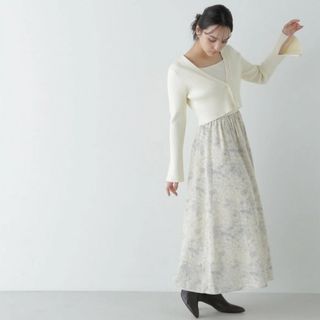 NATURAL BEAUTY BASIC - NBB ♡ クロップドカーデセットワンピース