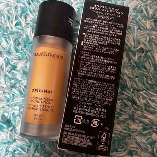 ベアミネラル(bareMinerals)のミネラル　リキッドファンデーション　ゴールデン　ミディアム　30ml 新品(ファンデーション)