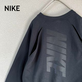 ナイキ(NIKE)のP2 NIKE スウェット　トレーナー　7分丈　ヘソだしトップス　Mレディース(トレーナー/スウェット)