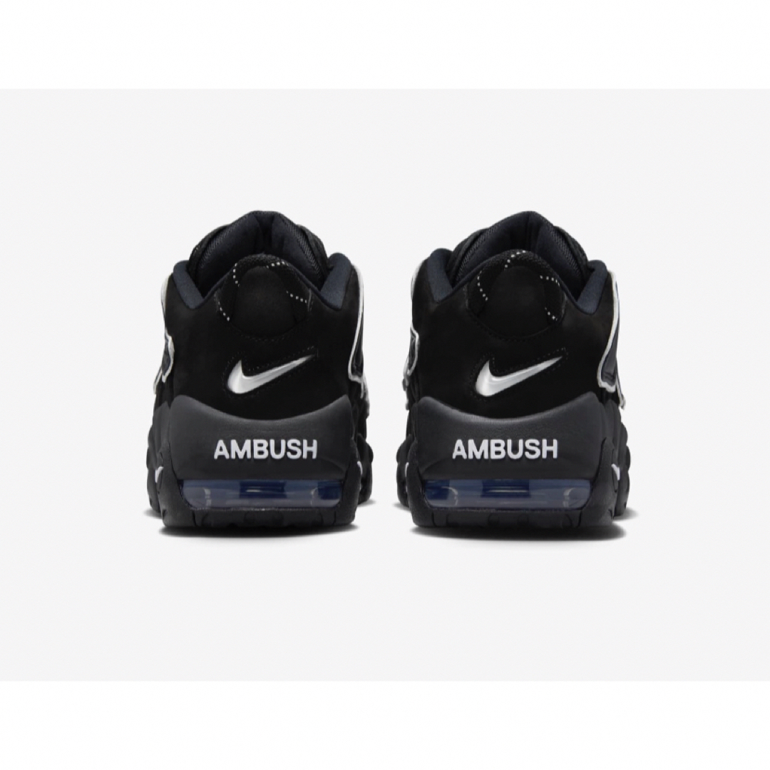 NIKE(ナイキ)のAMBUSH × Nike Air More Uptempo Low Black メンズの靴/シューズ(スニーカー)の商品写真