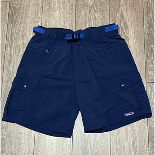 パタゴニア(patagonia)の【美品】patagonia パタゴニア　エブリデイショーツ　ネイビー　メンズS(ショートパンツ)