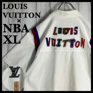 ルイヴィトン(LOUIS VUITTON)の【限定コラボ】ルイヴィトン×NBA☆両面ロゴ入り半袖シャツ XLサイズ 入手困難(Tシャツ/カットソー(半袖/袖なし))