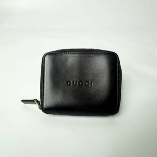 グッチ(Gucci)の【美品】グッチ　ミニコインケース　オールレザー　ダークブラウン(コインケース/小銭入れ)