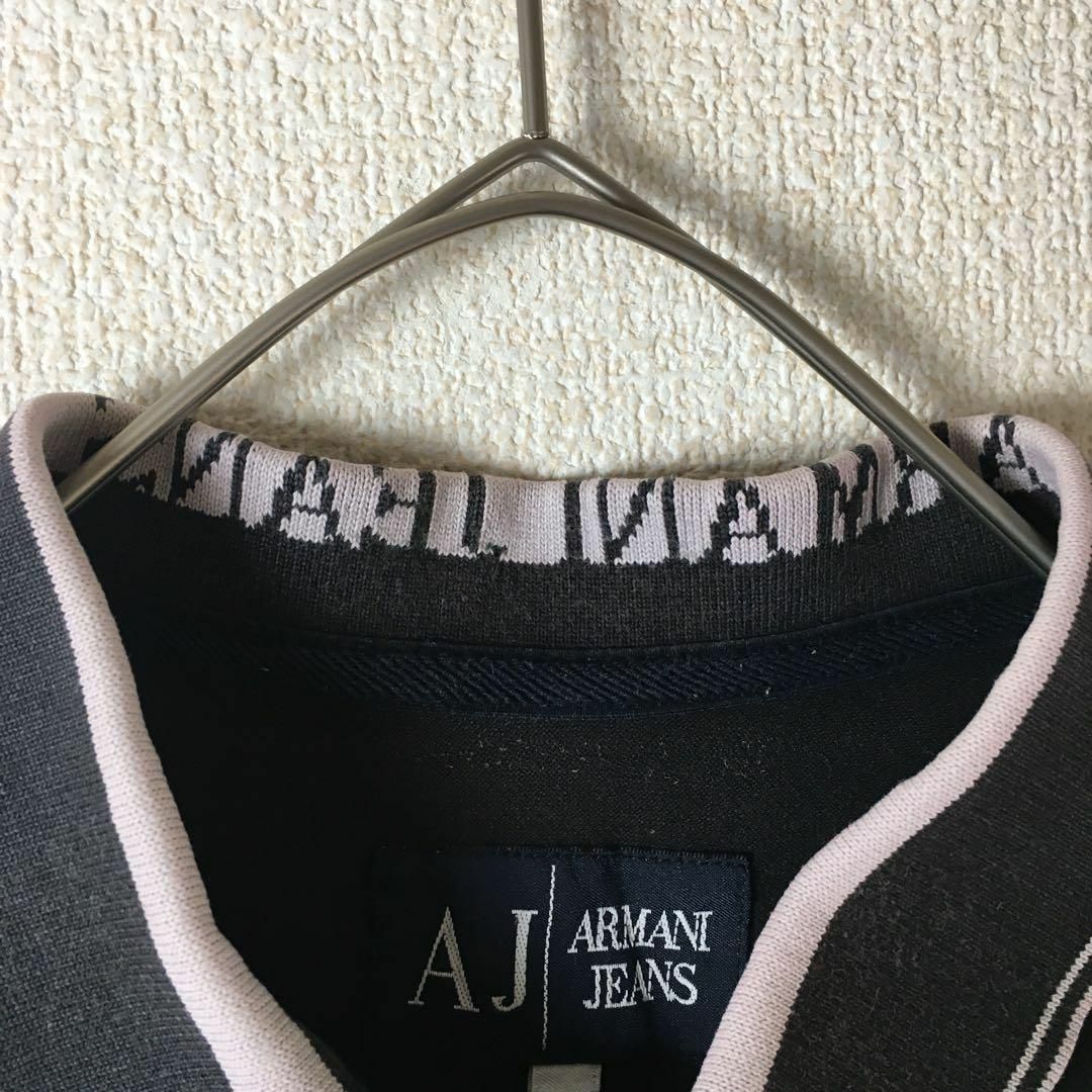 ARMANI JEANS(アルマーニジーンズ)のD2 ARMANI JEANS ポロシャツ　半袖　鹿子　Ｌメンズ M程度 メンズのトップス(ポロシャツ)の商品写真