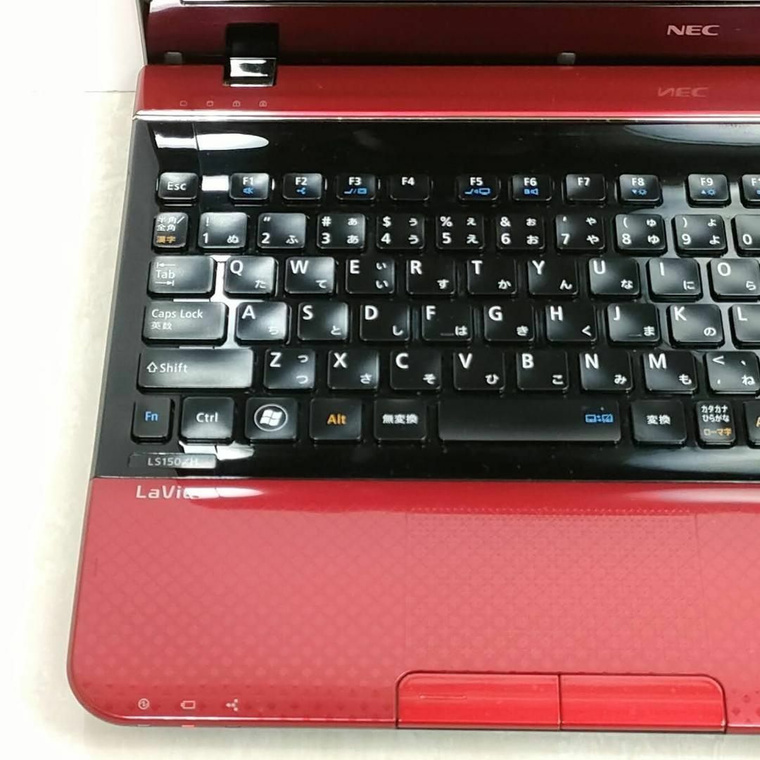 NEC(エヌイーシー)の76【カメラ搭載♥Win11】オフィス付き♥設定済みノートパソコン/すぐ使える スマホ/家電/カメラのPC/タブレット(ノートPC)の商品写真