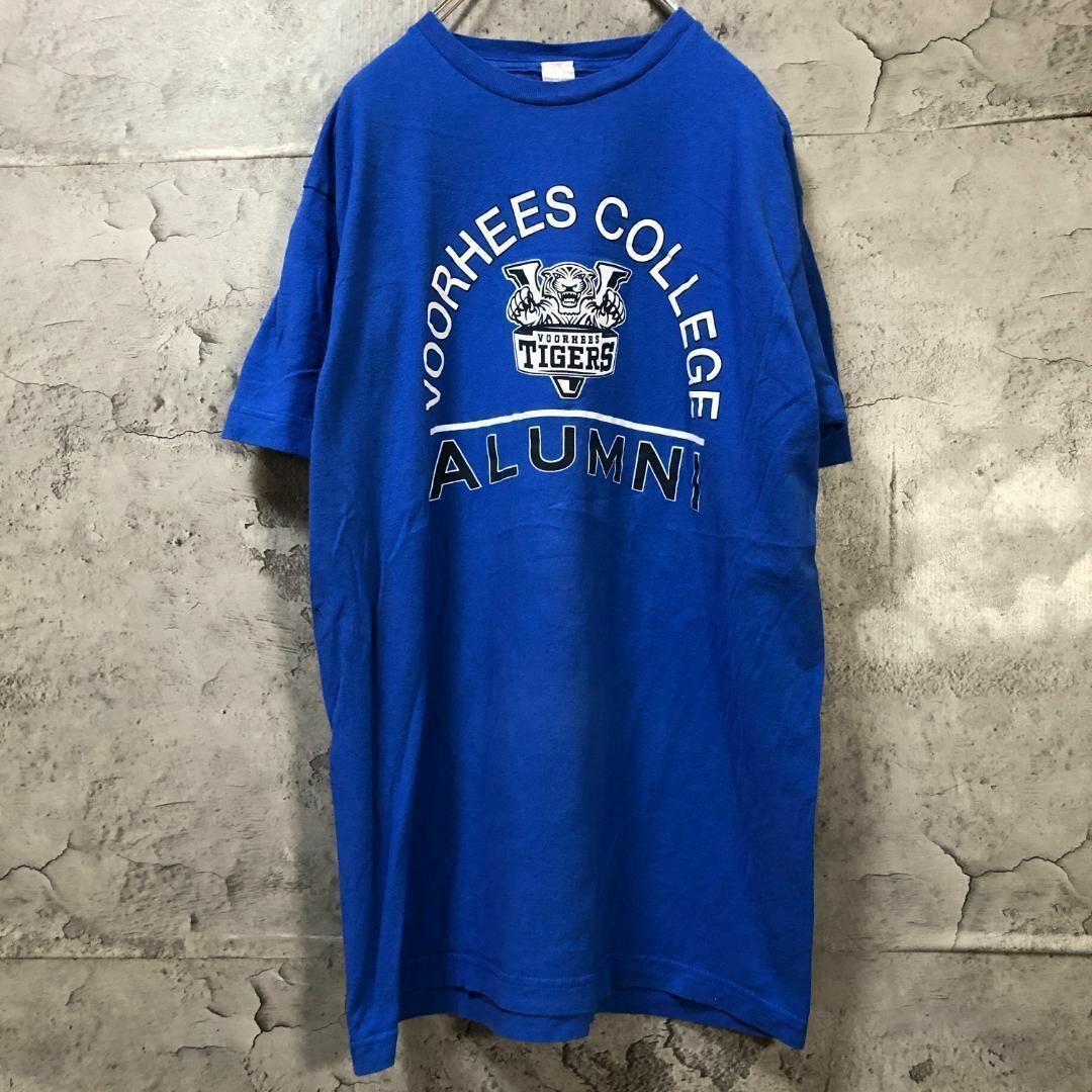 VOORHEES COLLEGE タイガー 虎 カレッジロゴ Tシャツ メンズのトップス(Tシャツ/カットソー(半袖/袖なし))の商品写真