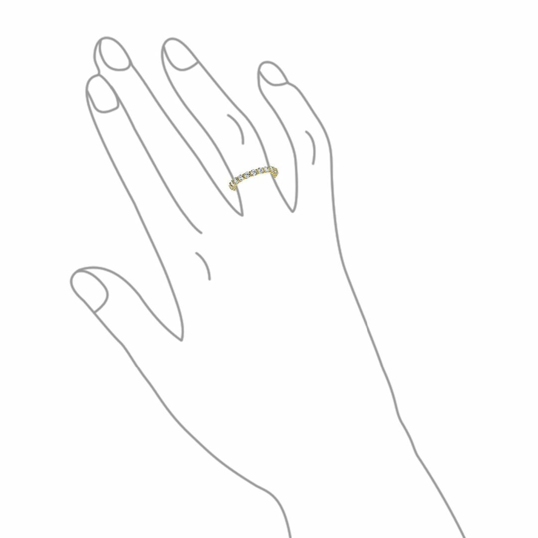 色:Gold-Tone_指輪のサイズ:16Bling Jewelry キュー レディースのアクセサリー(その他)の商品写真