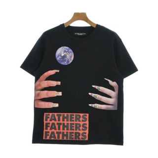 ラフシモンズ(RAF SIMONS)のRAF SIMONS ラフシモンズ Tシャツ・カットソー M 黒 【古着】【中古】(Tシャツ/カットソー(半袖/袖なし))