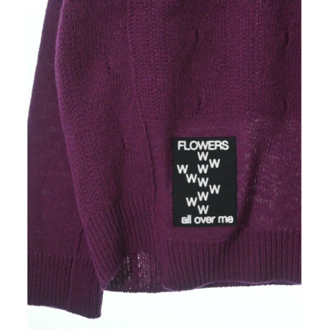 RAF SIMONS - RAF SIMONS ラフシモンズ ニット・セーター XS 紫 RAF SIMONS - RAF SIMONS ラフシモンズ ニット・セーター XS 紫