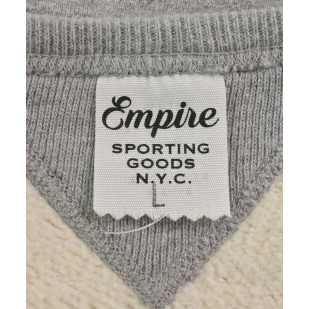 EMPIRE(エンパイア)のEMPIRE エンパイア スウェット L グレー 【古着】【中古】 メンズのトップス(スウェット)の商品写真