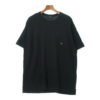 ワイズ(Y's)のY's ワイズ Tシャツ・カットソー 4(L位) 黒 【古着】【中古】(Tシャツ/カットソー(半袖/袖なし))